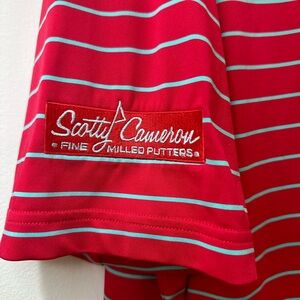 Men's Peter Millar golf polo sz XL - Scotty Cameron logo